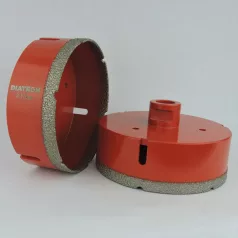 Diatech piros gyémántfúró 110mm M14 sarokcsiszolóhoz