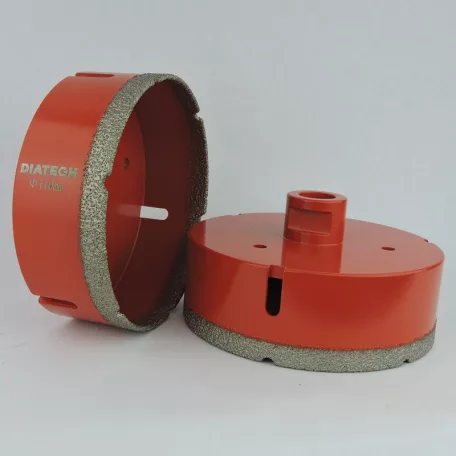 Diatech piros gyémántfúró 110mm M14 sarokcsiszolóhoz