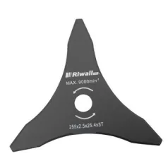   Riwall Háromágú vágókés fűkaszához 255mm / 25,4mm / 2,5mm