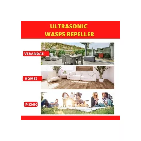 Weitech ultrahangos darázsriasztó készülék 15m2