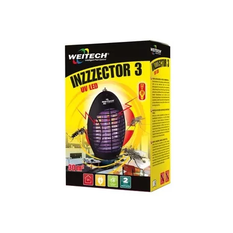 Weitech Légy és szúnyog csapda - LED UV technológia, 30 m2/hálózatról