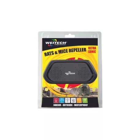 Weitech Ultrahangos patkány és egérriasztó IP44 kül és beltéri