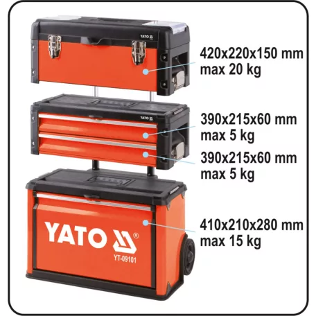 YATO Szerszámoskocsi moduláris ~