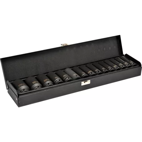 YATO Dugókulcs készlet gépi 1/2 col 15 részes hosszú 10-32 mm ~