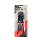 Krimpelő fogó 205 mm UTP hálózati/RJ45 és telefon/RJ10, RJ11, RJ12