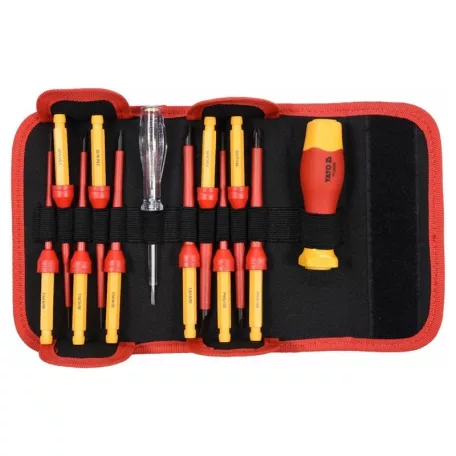 YATO Csavarhúzó klt. SZIGETELT 12 részes 1000V