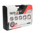 YATO Csőmenetmetsző készlet 6 részes (1/2'-2')