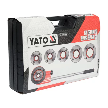 YATO Csőmenetmetsző készlet 6 részes (1/2'-2')