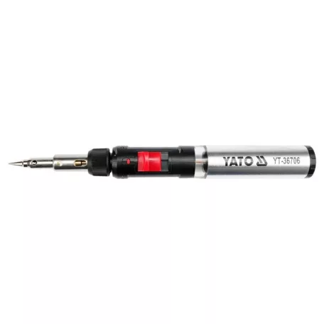 YATO Forrasztópáka készlet 7 részes, bután gáz üzemű (gáz nélkül) Piezo