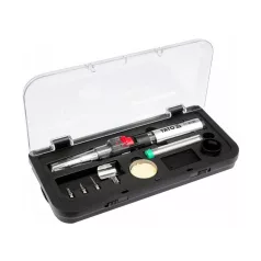   YATO Forrasztópáka készlet 7 részes, bután gáz üzemű (gáz nélkül) Piezo