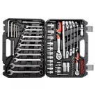 YATO Dugókulcs készlet 77 részes 1/4 col & 1/2 col CrV