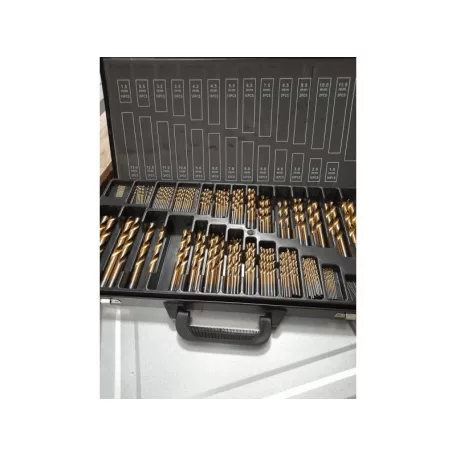 YATO Csigafúró készlet 190 részes 1-13 mm HSS-TiN