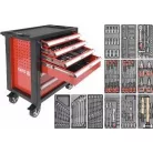 YATO Szerszámkocsi szerszámokkal 177 részes, könnyített ~