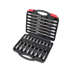   YATO Bit dugókulcs készlet 30 részes Imbusz 1/2' 5-19 mm CrV