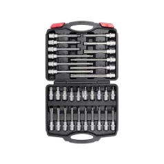   YATO Bit dugókulcs készlet 32 részes Torx 1/2' T20-T70 CrV