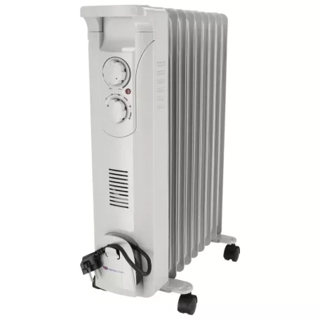 DEDRA Olajjal töltött fűtő 2000W + ventilátor 400W DA-J2052F