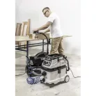 DEDRA Építőipari porszívó automatikus szűrőtisztító funkcióval, M osztályú, pneumatikus csatlakozás DED6609P