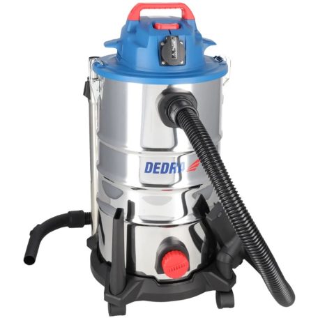 DEDRA Műhely porszívó száraz és nedves munkákhoz, 1400W, 30L DED6612