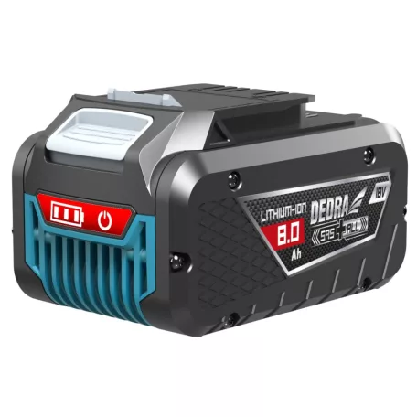 Dedra tartalék akkumulátor 18 V 8.0 Ah Li-Ion