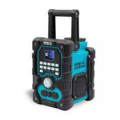 Dedra Akkumulátoros DAB+/FM rádió 18V bluetooth USB