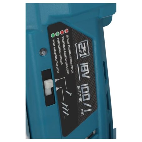 DEDRA Akkumulátoros szegező, tűzőgép 2in1 18V