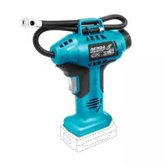 DEDRA Pisztoly kompresszor 11bar, 18V DED7078