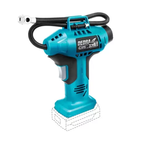 DEDRA Pisztoly kompresszor 11bar, 18V DED7078