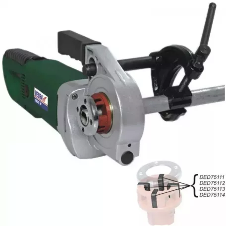 DEDRA Elektromos csőmenetvágó, 1,8 kW, 1/2” - 1,25”