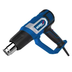   DEDRA Hőlégfúvó 2000W LCD, 4fúvóka, bőrönd tartozékokkal DED7978