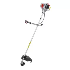   DEDRA Benzinmotoros kasza 1,45kW 52cc, heveder, arcvédő, 3x fej, damil, 3T vágópenge (trident), üzemanyagtartály DED8717