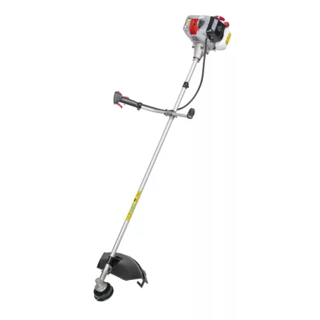 DEDRA Benzinmotoros kasza 1,45kW 52cc, heveder, arcvédő, 3x fej, damil, 3T vágópenge (trident), üzemanyagtartály DED8717