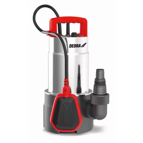 DEDRA Búvárszivattyú inox 1000W tiszta vagy szennyezett vízhez DED8847X