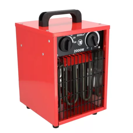 DEDRA Elektromos fűtőtest 650/1300/2000W, termostat DED9920