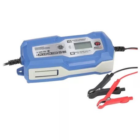 Dedra Mikroprocesszoros egyenirányító 10 A,6 V/12 V,3-200 Ah, LCD LFP DEPM022LFP