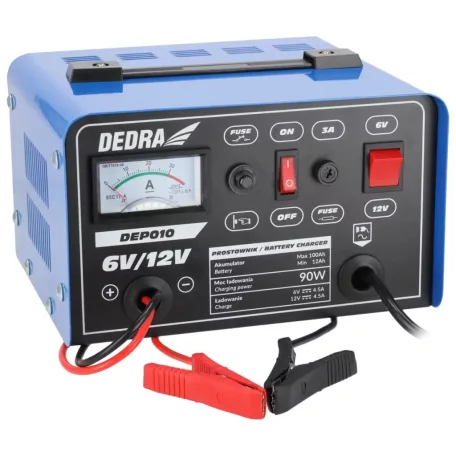 DEDRA Egyenirányító 6/12V 12-100Ah DEP010