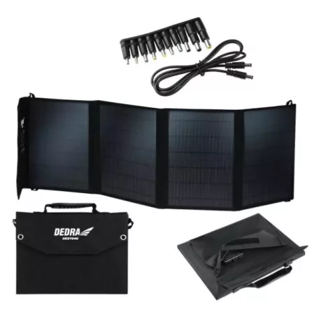 DEDRA Hordozható napelem panel 40W