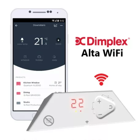 Dimplex Alta WiFi Fűtőpanel – 1000 W