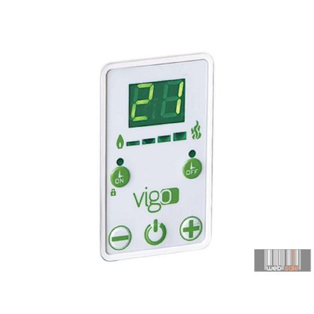 iVigo energiatakarékos fűtőtest 1500 watt elektronikus termosztáttal