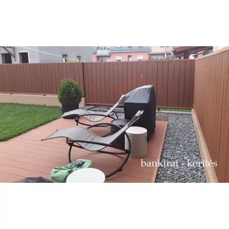 WPC kerítés és padló elem (több színben)