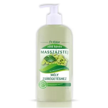 Dr.Kelen GYDK5 Zöld kávés masszázstej mélyzsírégetéshez - 500ml
