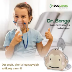   EcoLogic Kompresszoros inhalátor "Dr.Bongo" GYEL03