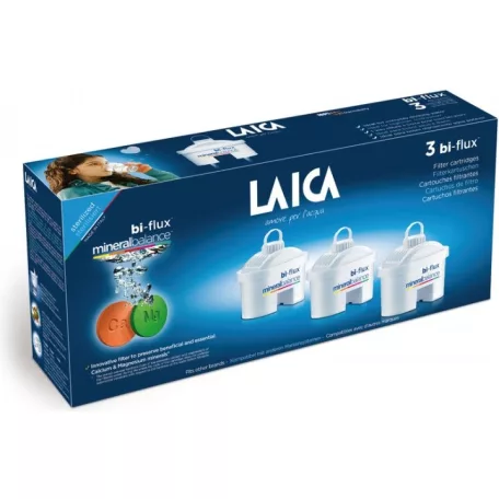 Laica GYLAM3M Mineral Balance Bi-flux szűrőbetét Laica kancsóhoz (3 db)