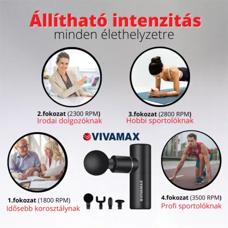 IntenseGun "Vibe" masszázspisztoly