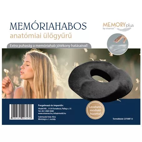 MEMORY PLUS Memóriahabos anatómiai ülőgyűrű GYVMF13