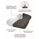 Memóriahabos ergonomikus ülőpárna GYVMF14