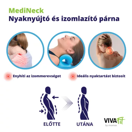 "MediNeck" nyaknyújtó és izomlazító párna