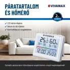 VIVAMAX Páratartalom- és hőmérő GYVPM5
