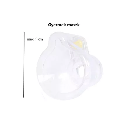 Kisgyermek maszk VivaHaler inhalációs segédeszközhöz GYVVHMM