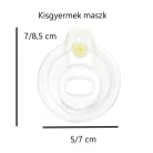 Kisgyermek maszk VivaHaler inhalációs segédeszközhöz GYVVHMM