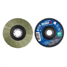   DEDRA Gyémánt lamellás csiszolókorong 125x22mm, gr.200 H12L0200